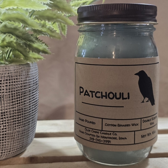 Hand Crafted Other - Patchouli Candle by Olde Crow